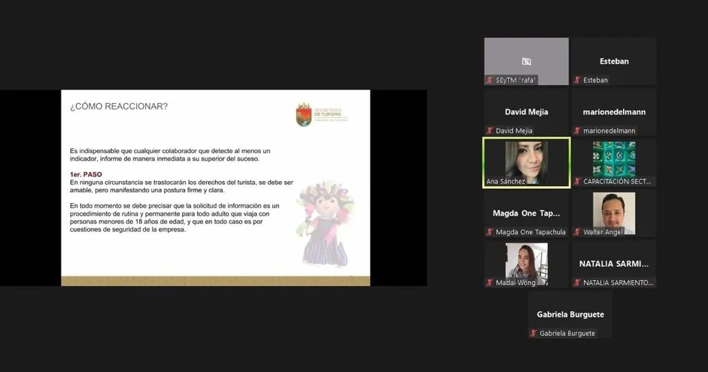 AYUNTAMIENTO Y SECTUR CHIAPAS DIFUNDEN PROTOCOLO PARA PREVENIR LA TRATA DE PERSONAS EN EL SECTOR TURÍSTICO