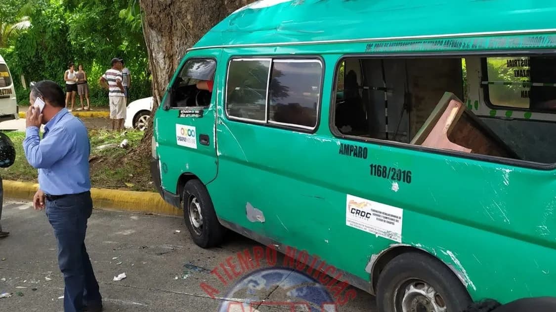Solo daños en accidente de tránsito