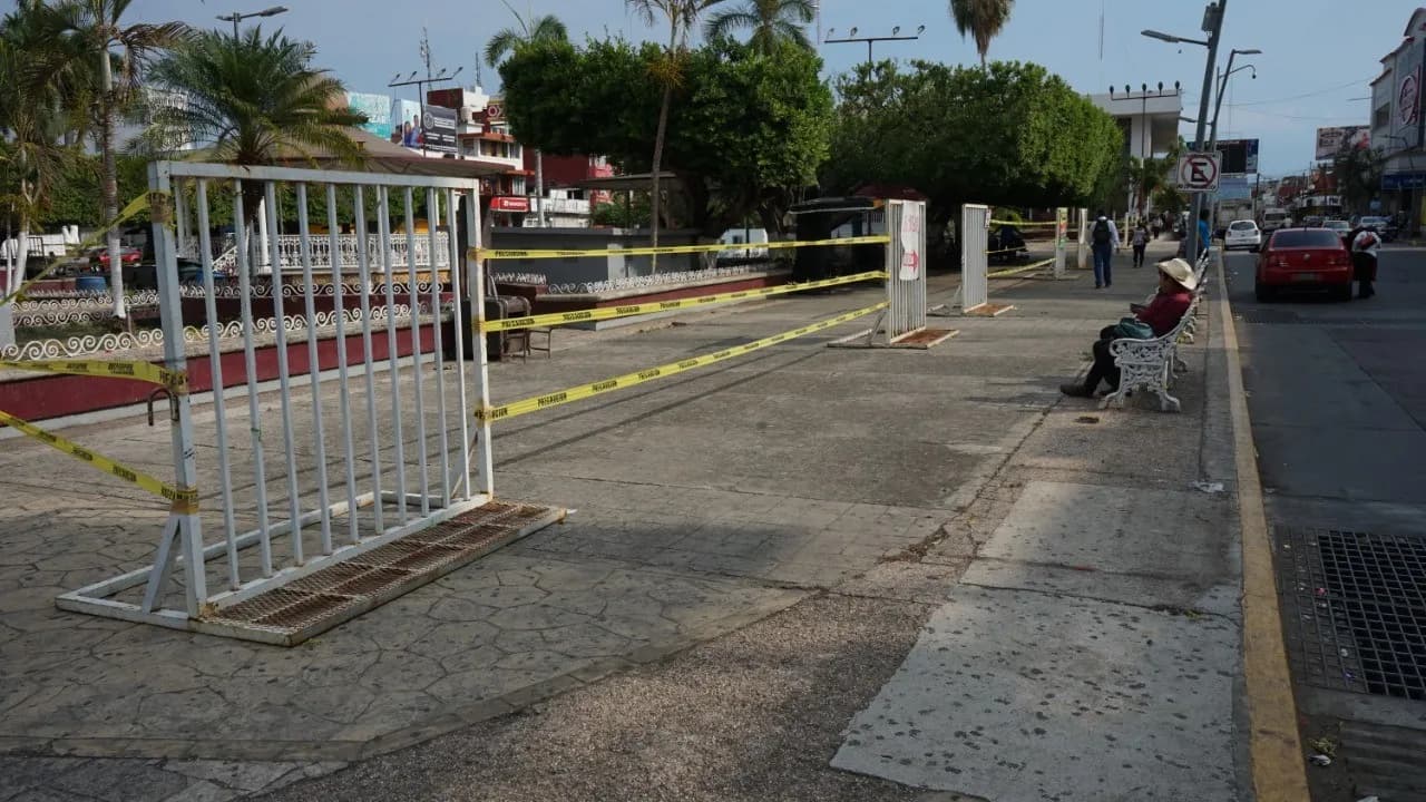 POR DISPOSICIÓN SANITARIA SE CIERRA NUEVAMENTE EL PARQUE CENTRAL MIGUEL HIDALGO