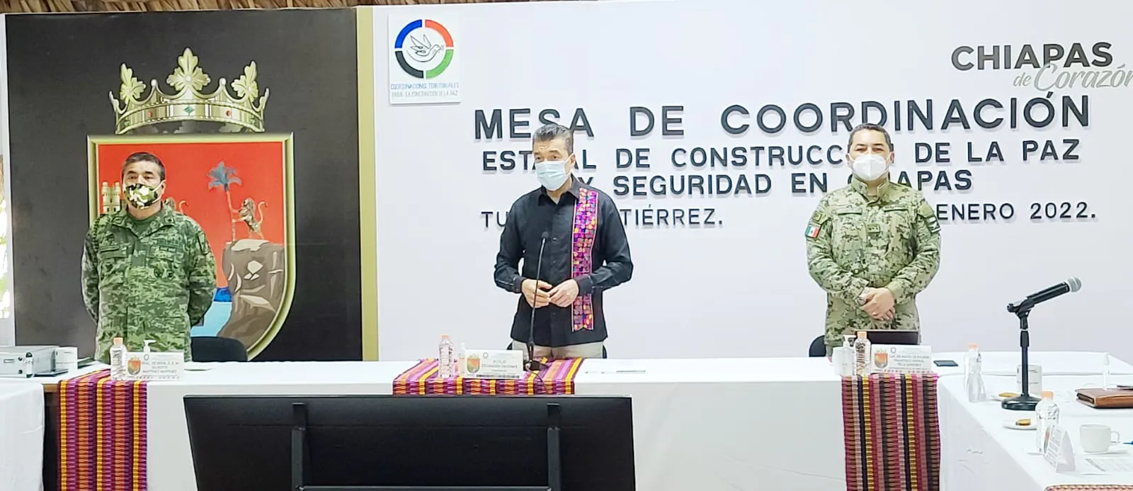 Reitera Rutilio Escandón llamado a vacunarse contra COVID-19 y evitar acudir a eventos masivos