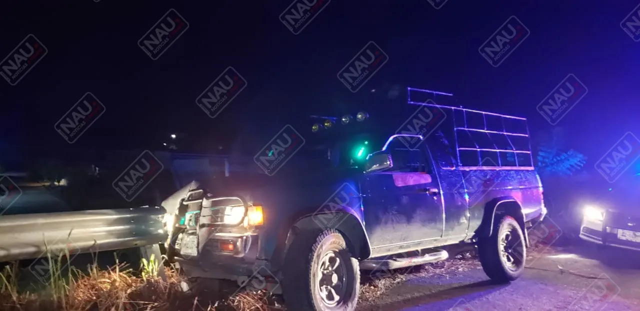 Camioneta fue abandonada