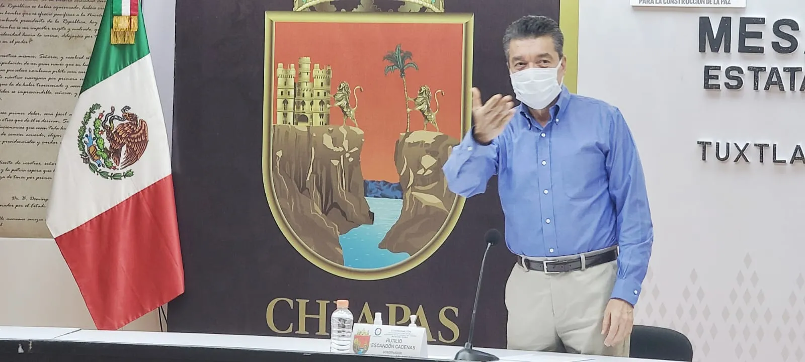Vacuna anticovid, necesaria para proteger la salud y salvar la vida: Rutilio Escandón