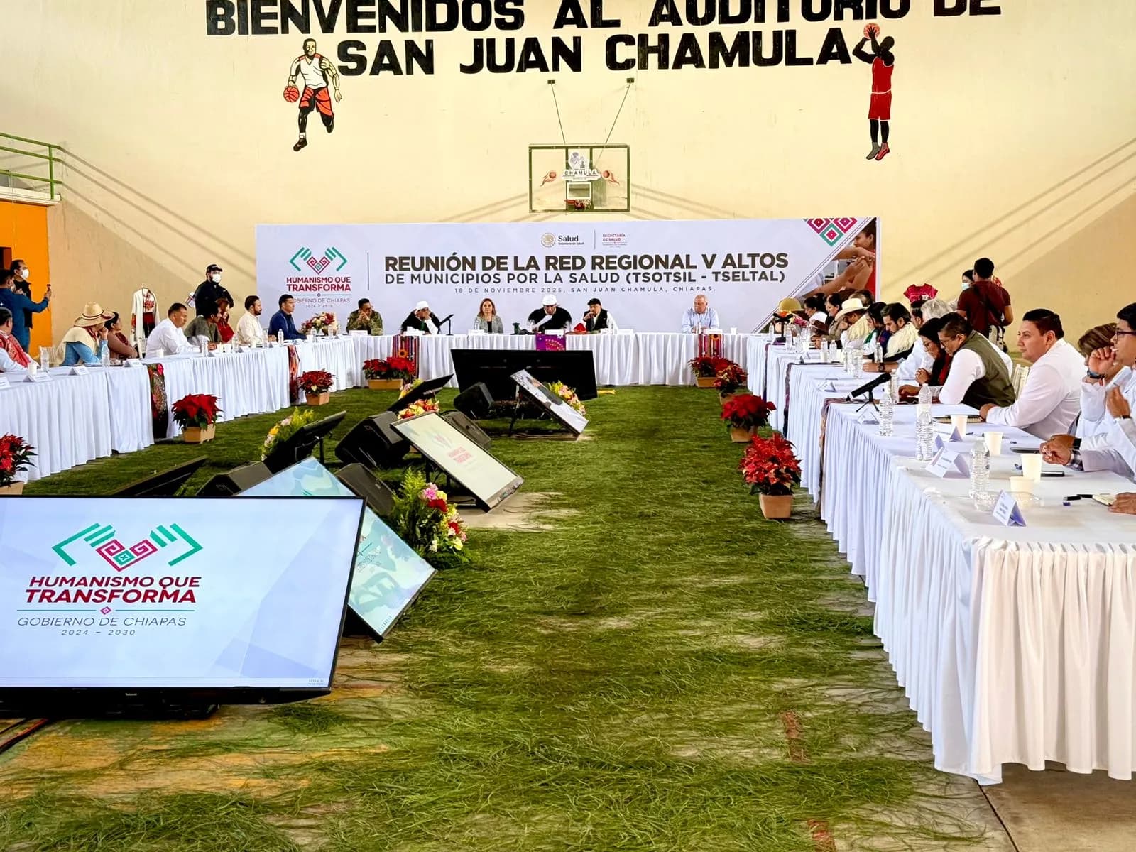 Fortalecen acciones regionales de salud en reunión de la Red de Municipios Tsotsil-Tseltal