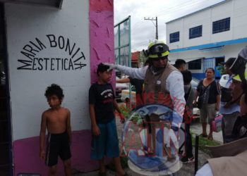 Menor de edad que trabaja como viene viene, fue atropellado por una combi