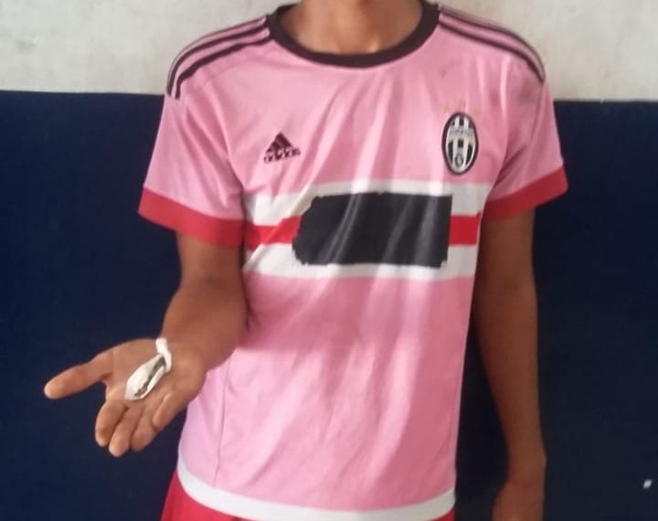 Detenido por fumar marihuana y fue reportado por los vecinos de la colonia Xochimilco