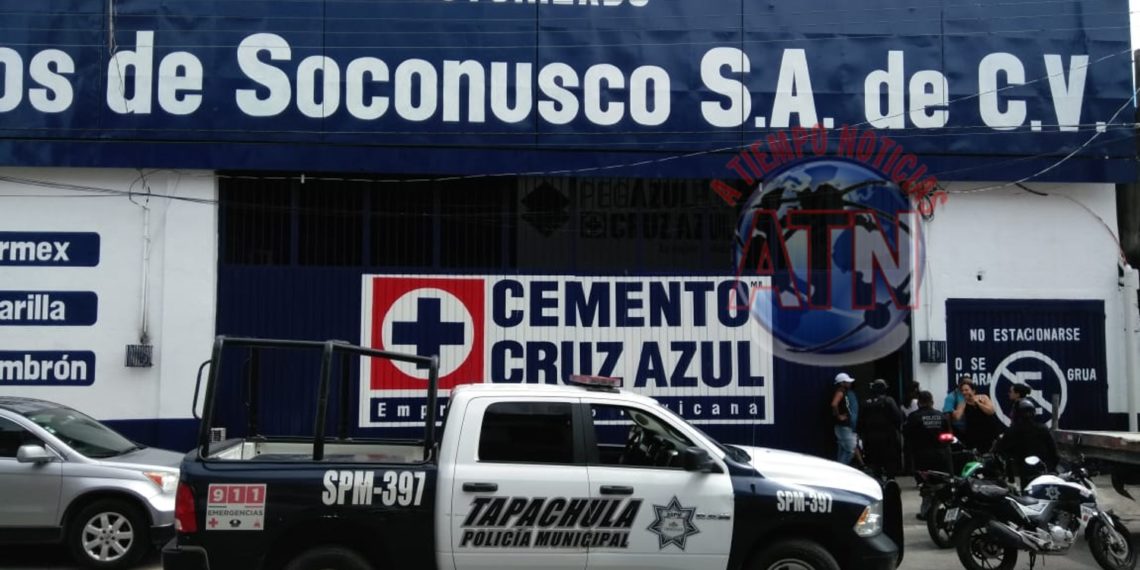 Asaltan a gerente de empresa de venta de cemento