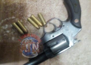 SPM detiene a sujeto con un revólver en Huehuetán