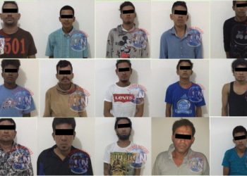 Dejan en libertad a 14 de los 15 presuntos vendedores de droga