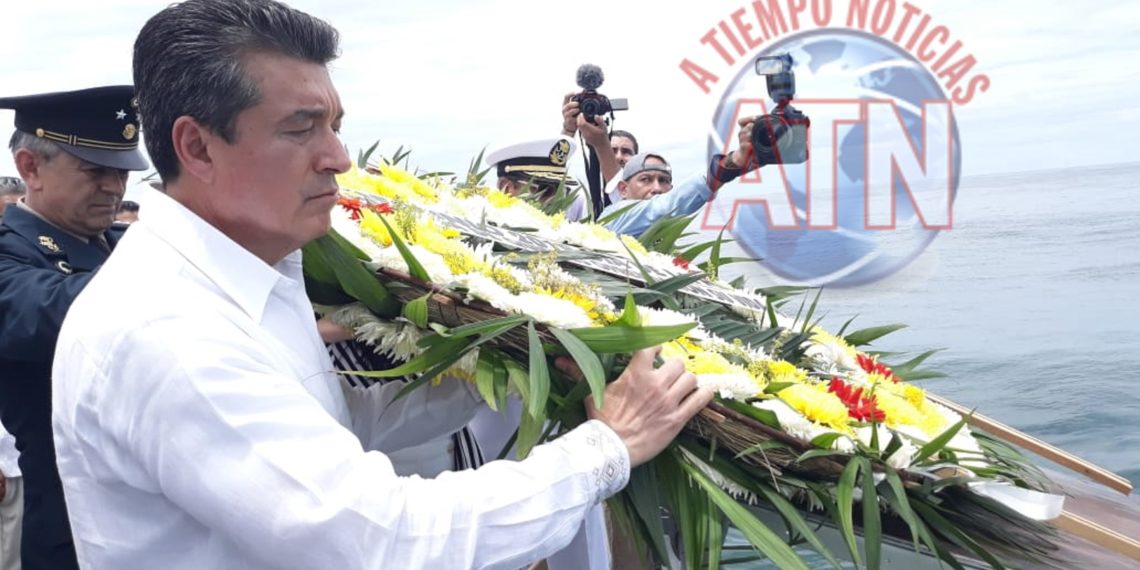 Realizan ceremonia del 102 aniversario del día de la Marina Nacional