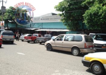 Asaltan a una persona en el mercado Soconusco