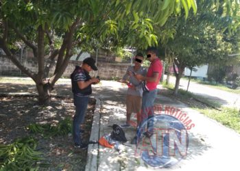 En operativos de mercados y calles de Tapachula, aseguran a 3 fumando marihuana