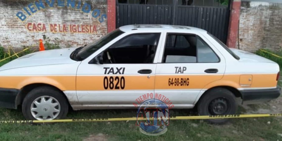 Autoridades estatales Localizan taxi local con reporte de robo