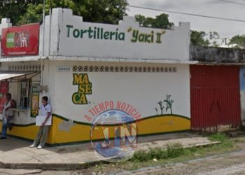 Delincuentes entran a robar a una tortillería