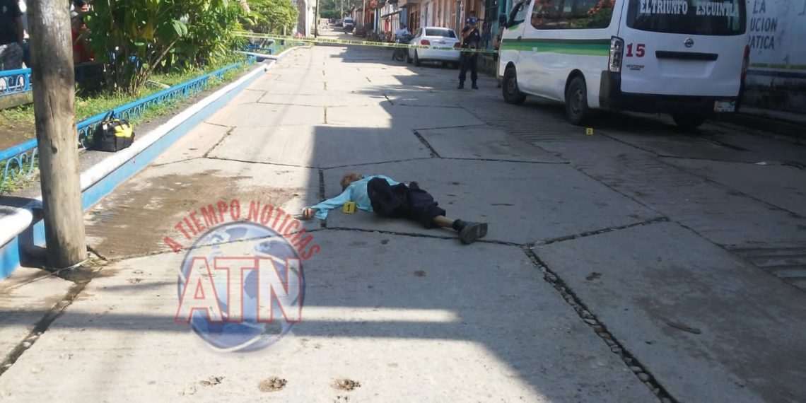 Muere sexagenario atropellado en Escuintla