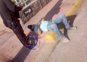 Vehículo desconocido lo atropelló