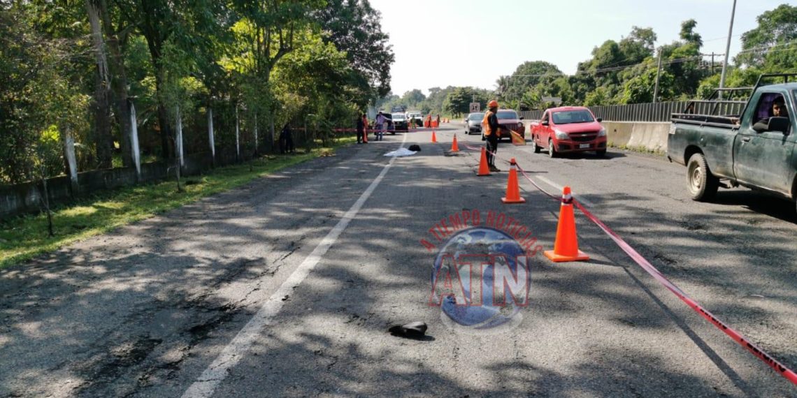 Muere atropellado en la carretera costera