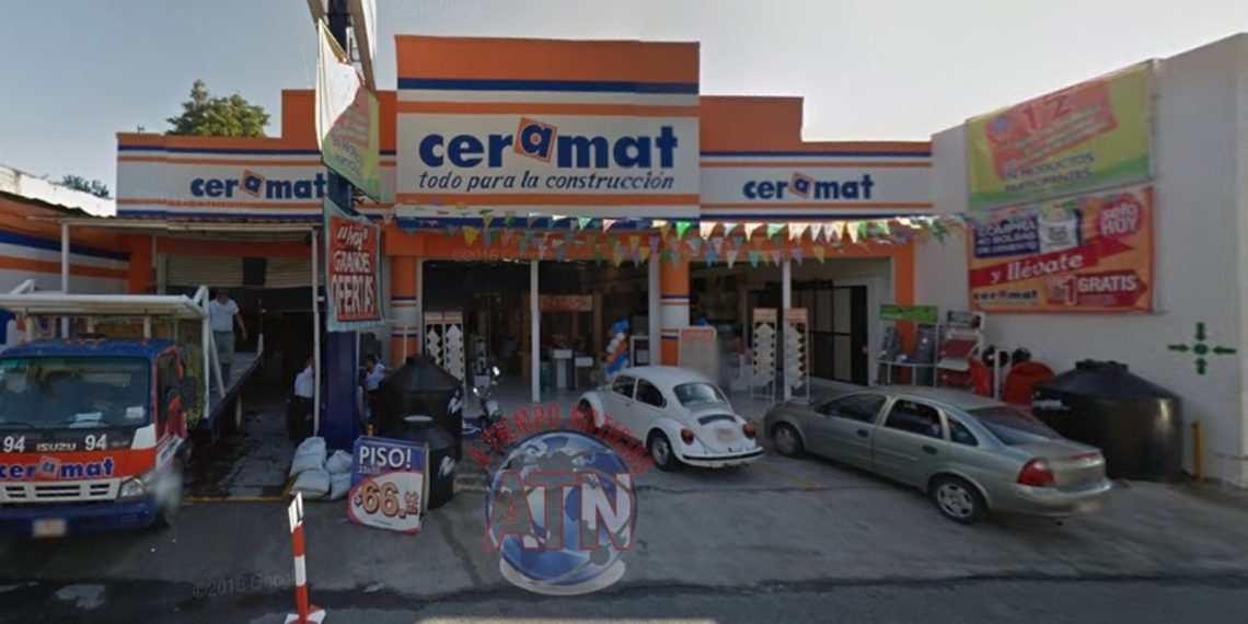 Dos mil pesos y un celular se roban delincuentes de CERAMAT