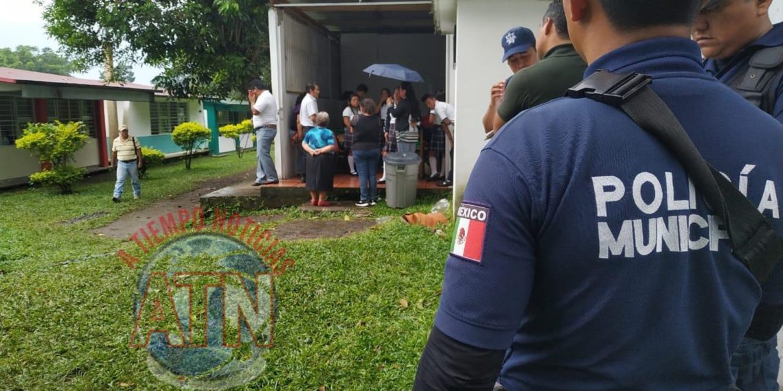 Detienen a dos personas por asalto a Escuela Preparatoria de Cacahoatán