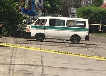 De dos balazos asesinan a conductor de la combi colectiva Ruta Unidad Administrativa – centro