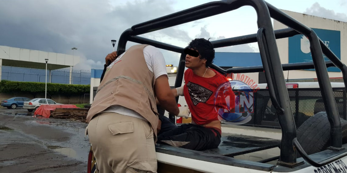 Le dieron una golpiza por entrar a robar a una casa