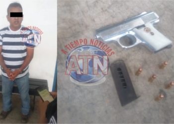 Detenido con una pistola