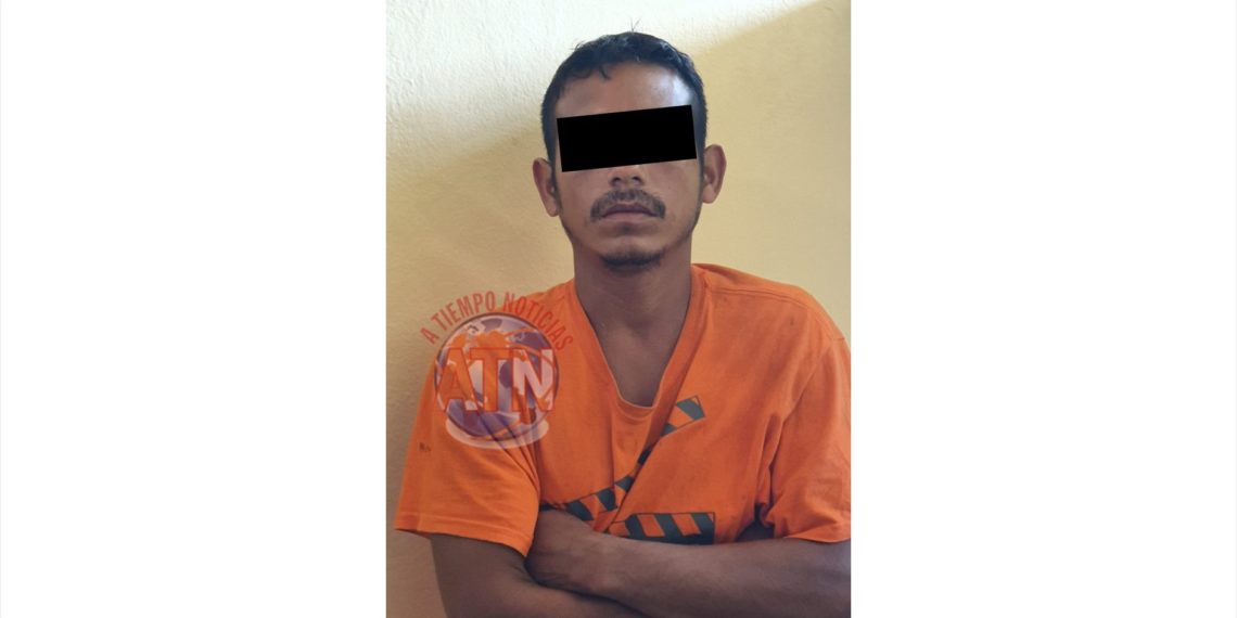 Detienen a sujeto con 5 carrujos de marihuana