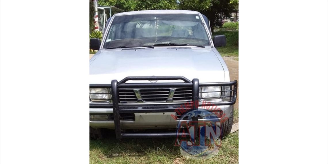 Se roban camioneta