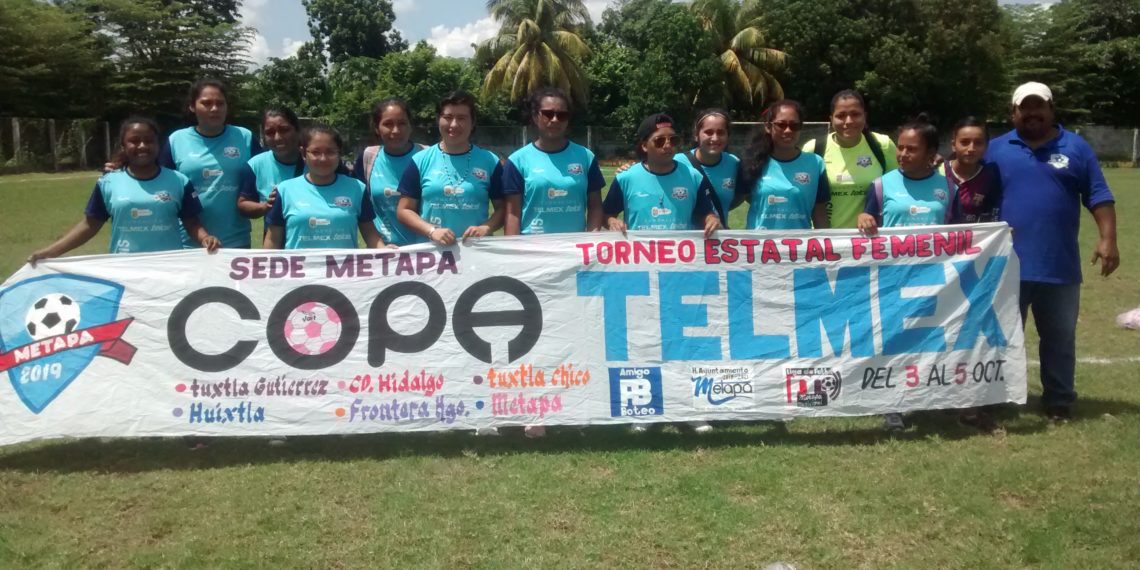 Inicia Torneo Estatal De Futbol Femenil “Copa Telmex 2019”,  En Metapa