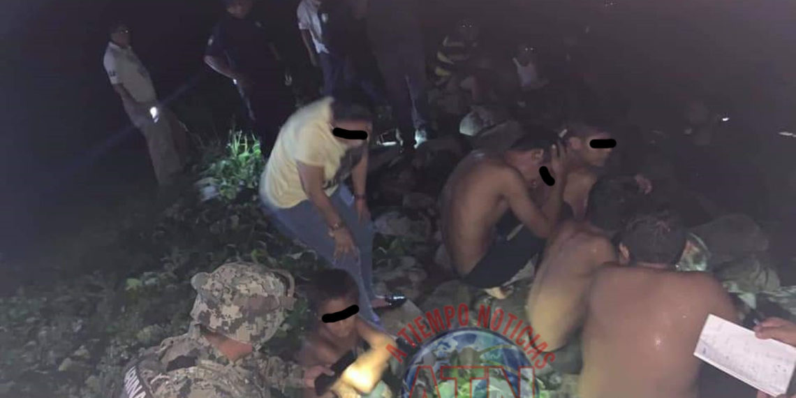 Fueron de pesca y los sorprendió la crecida del río Vado Ancho