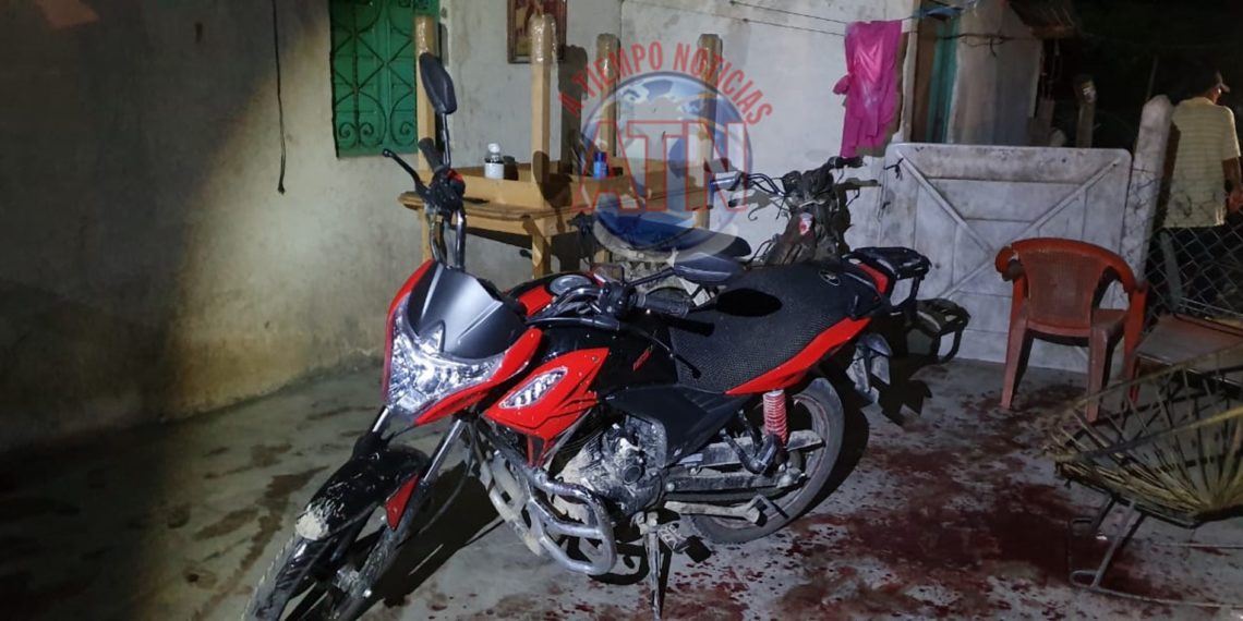 Robo de motocicleta con violencia