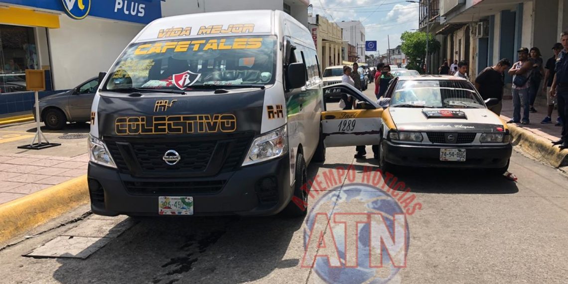 Por abrir la puerta sin precaución lo chocaron