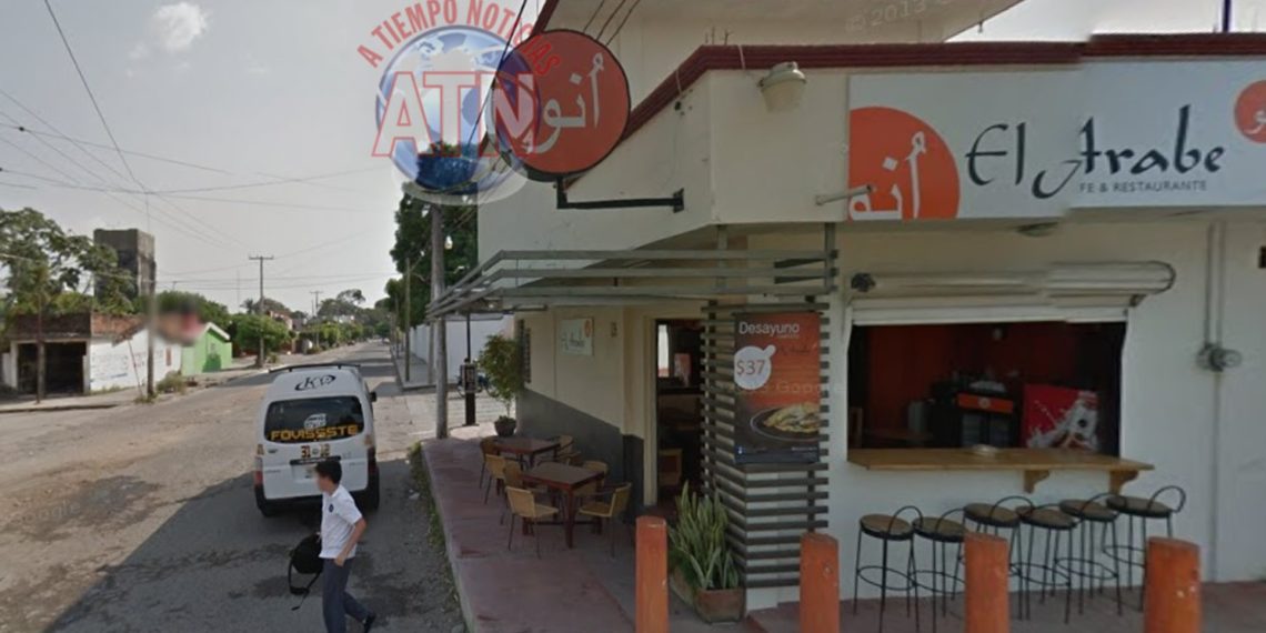 En el restaurante Tacos Árabes delincuente lesionó a médico en asalto