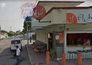 En el restaurante Tacos Árabes delincuente lesionó a médico en asalto