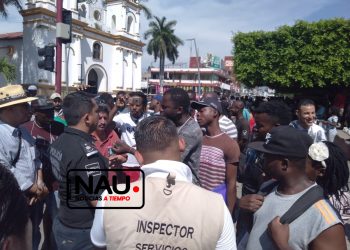 Aperciben a migrantes extracontinentales que realizan actividades comerciales en el Parque Miguel Hidalgo