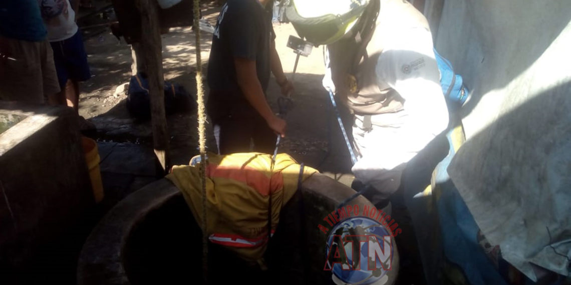 Sexagenario falleció al caer a un pozo de agua