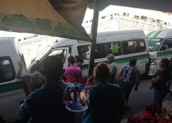 Colectiva se le fue los frenos