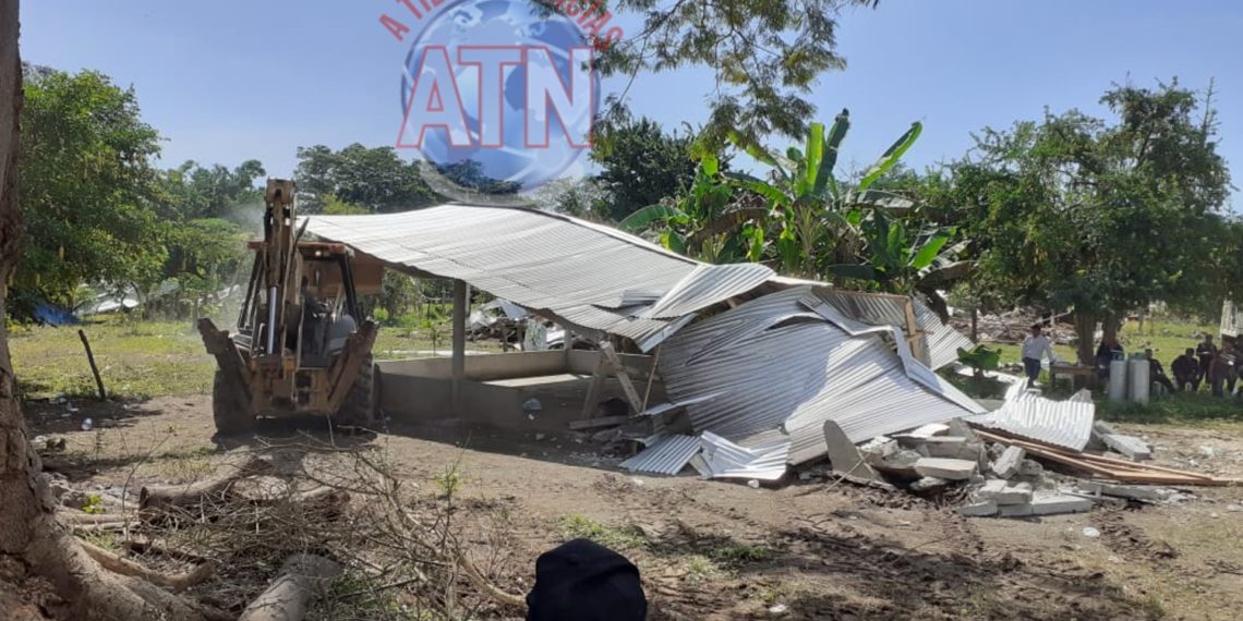 Nueve predios fueron desalojados por las autoridades