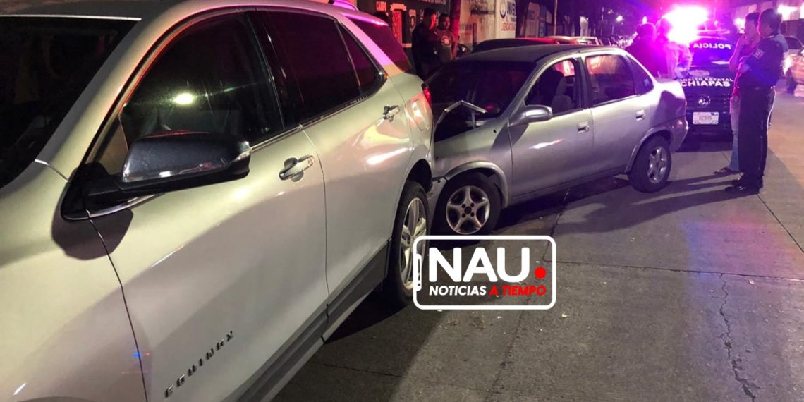 Despistado conductor ocasiona accidente