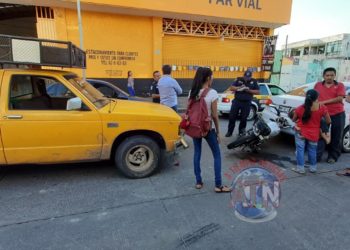 Dos lesionados deja accidente