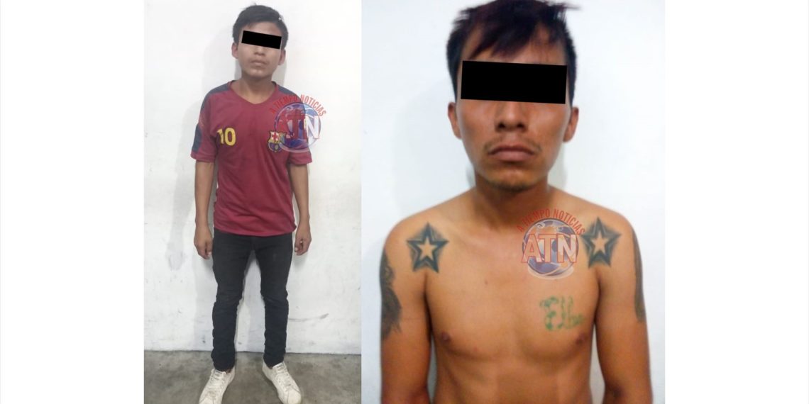 Detenidos con 4 carrujos de marihuana