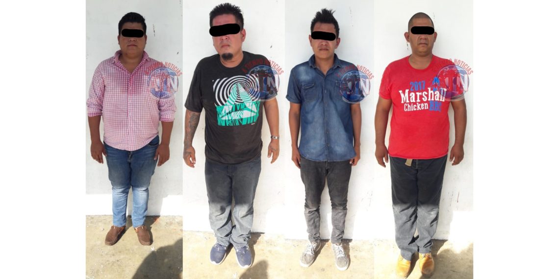 Cae presunta banda de robo de autopartes y de vehículo