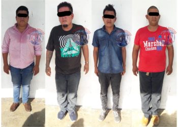 Cae presunta banda de robo de autopartes y de vehículo