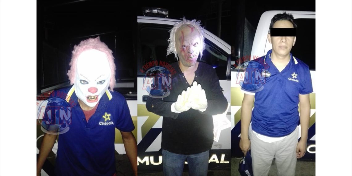 Quisieron cometer un robo “De Película”