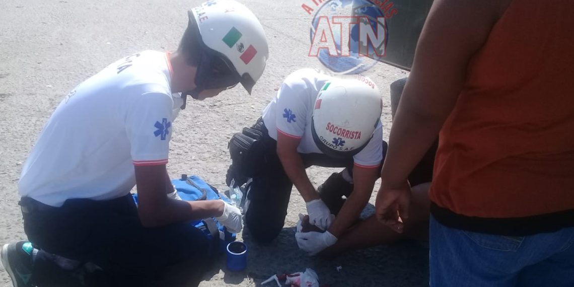 Menor lesionada con una Varilla