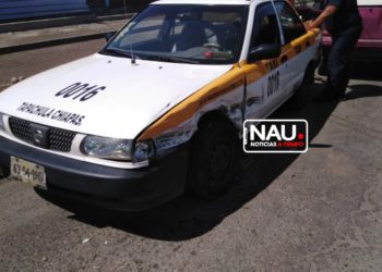 Fémina lesionada en accidente automovilístico