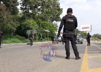 Grupos especiales de la FGE realizan operativos aleatorios en la Frontera Sur de México