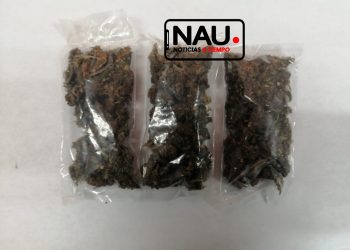 Detienen a presunto vendedor de marihuana