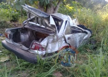 Tres lesionados en accidente de tránsito en Carretera a Puerto Madero