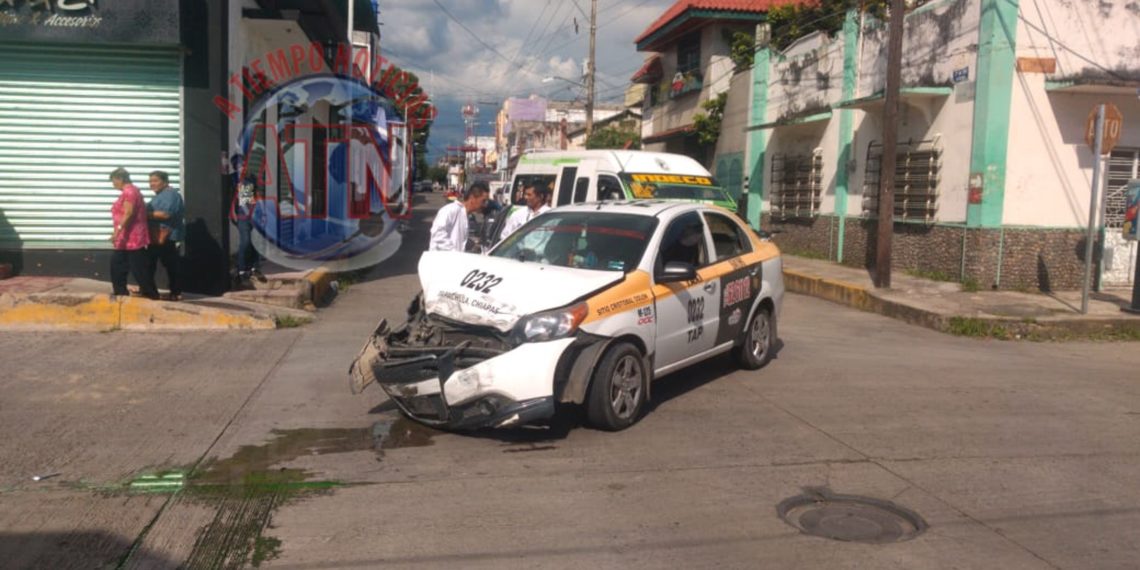 Una lesionada en accidente
