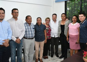 Visita Ismael Brito delegación de Gobierno en Palenque